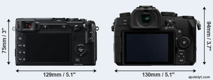Comparison X-E2 or G90 rear