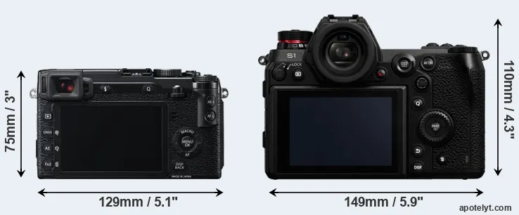 Comparison X-E2 or S1 rear