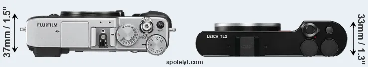 Compare X-E2S versus TL2 top