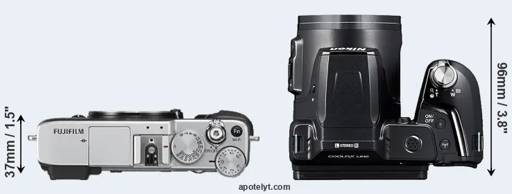 Compare X-E2S versus L840 top