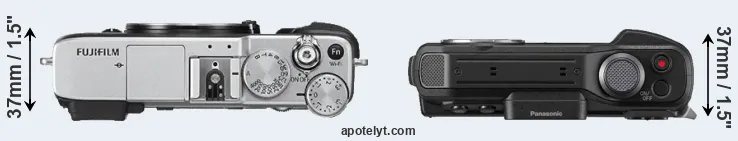 Compare X-E2S versus FT7 top