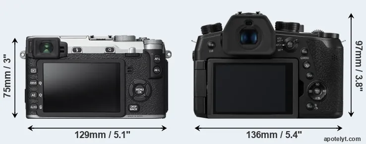 Comparison X-E2S or FZ1000 II rear