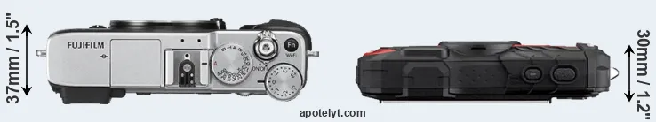 Compare X-E2S versus WG-60 top