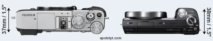 Compare X-E2S versus NEX-5N top