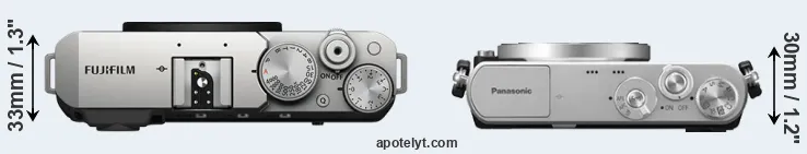 Compare X-E4 versus GM1 top