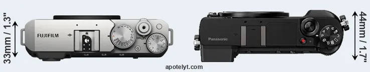 Compare X-E4 versus GX80 top
