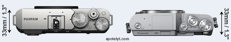 Compare X-E4 versus GX800 top