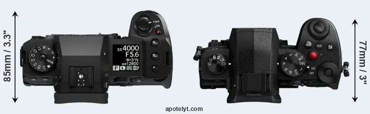 Compare X-H2S versus G97 top