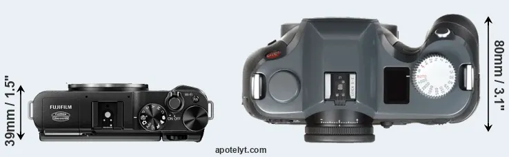 Compare X-M1 versus S-E Typ 006 top