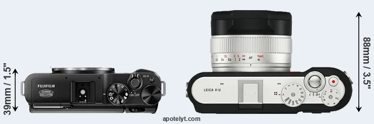 Compare X-M1 versus X-U Typ 113 top