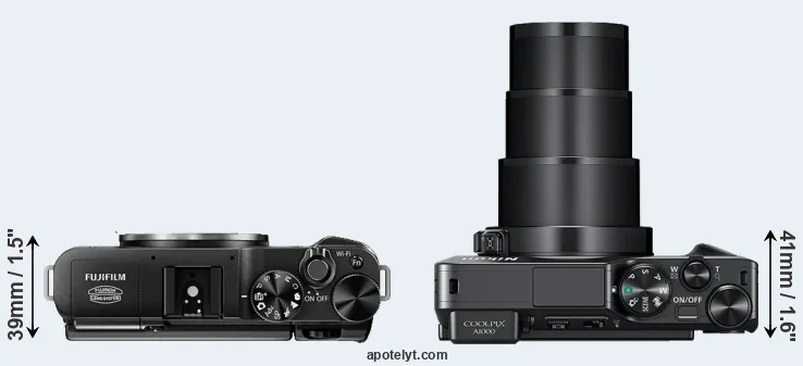 Compare X-M1 versus A1000 top