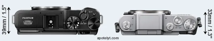 Compare X-M1 versus GF7 top