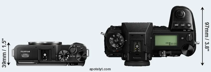 Compare X-M1 versus S1R top