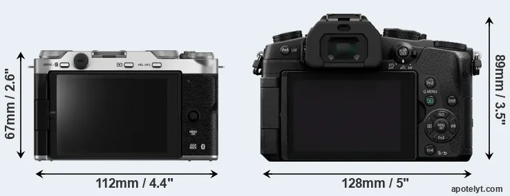 Comparison X-M5 or G80 rear