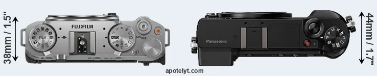 Compare X-M5 versus GX80 top