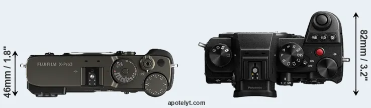 Compare X-Pro3 versus S5 top
