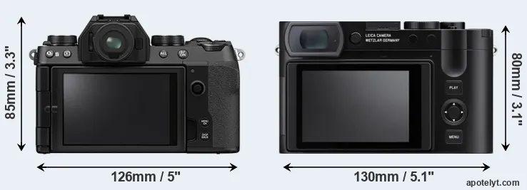 Comparison X-S10 or Q3 rear