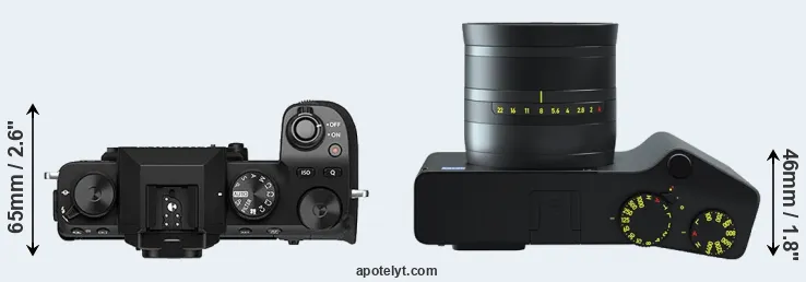 Compare X-S10 versus ZX1 top