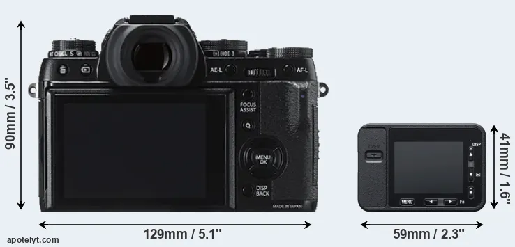 Comparison X-T1 or RX0 rear