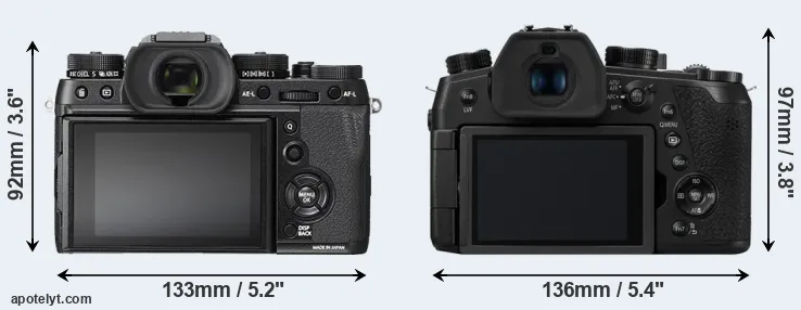 Comparison X-T2 or FZ1000 II rear