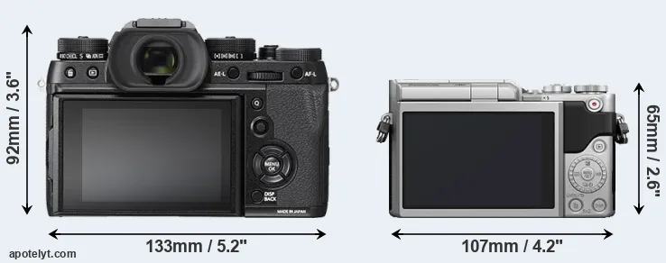 Comparison X-T2 or GX850 rear