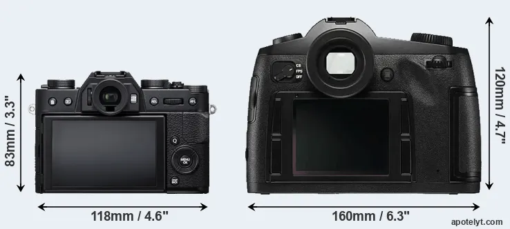 Comparison X-T20 or S Typ 006 rear