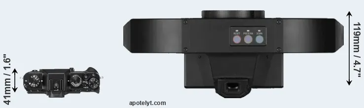 Compare X-T20 versus S1 top