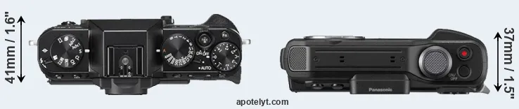 Compare X-T20 versus TS7 top