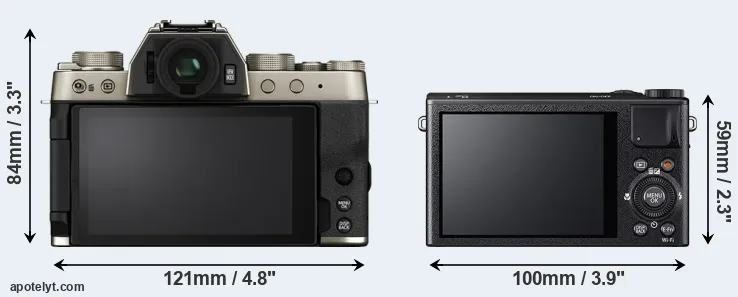 Comparison X-T200 or XQ2 rear
