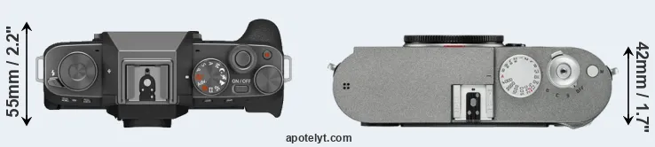 Compare X-T200 versus M-E Typ 240 top