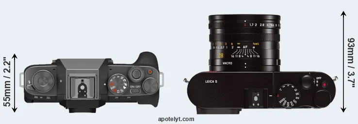 Compare X-T200 versus Q Typ 116 top