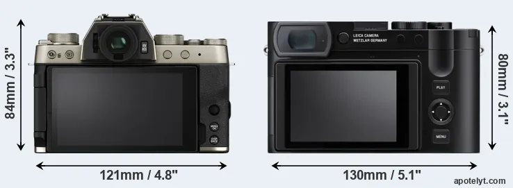 Comparison X-T200 or Q3 rear