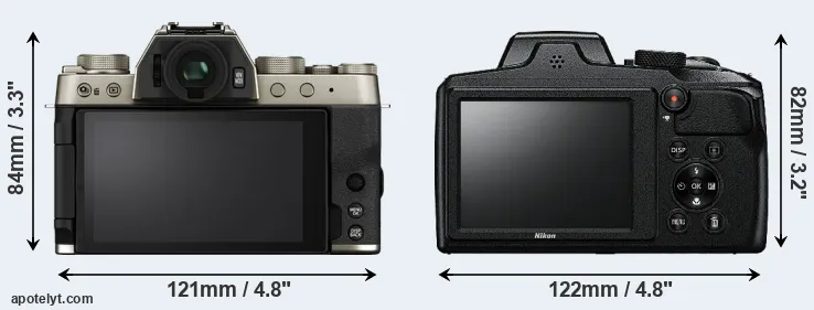 Comparison X-T200 or B600 rear