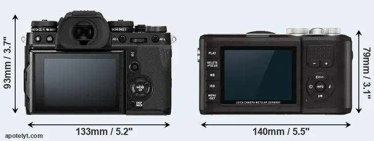 Comparison X-T3 or X-U Typ 113 rear