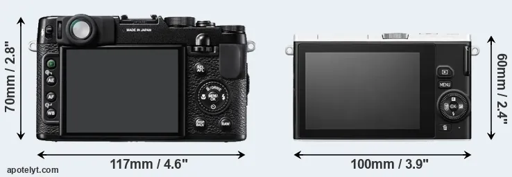 Comparison X10 or J4 rear