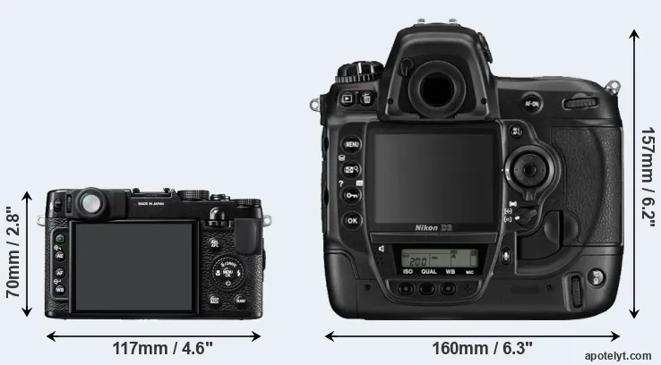 Comparison X10 or D3 rear