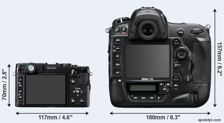 Comparison X10 or D4 rear