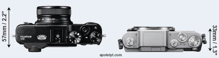 Compare X10 versus GF7 top