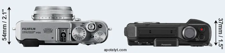 Compare X100 versus TS7 top