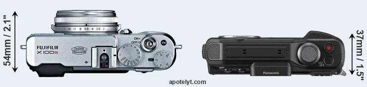 Compare X100S versus TS7 top
