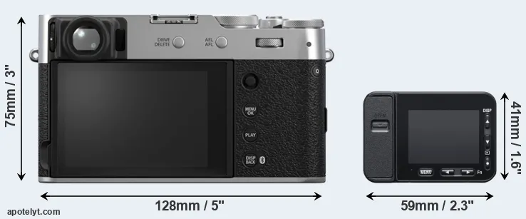 Comparison X100VI or RX0 II rear