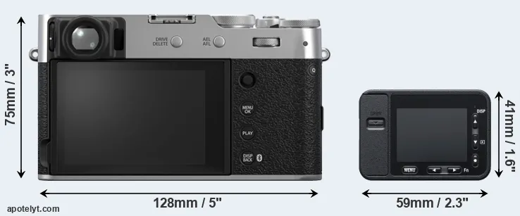 Comparison X100VI or RX0 rear