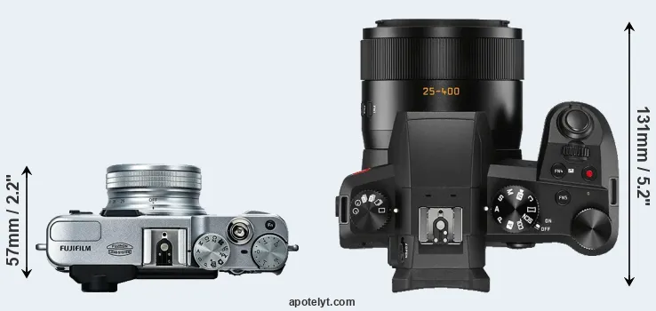 Compare X20 versus V-LUX 5 top