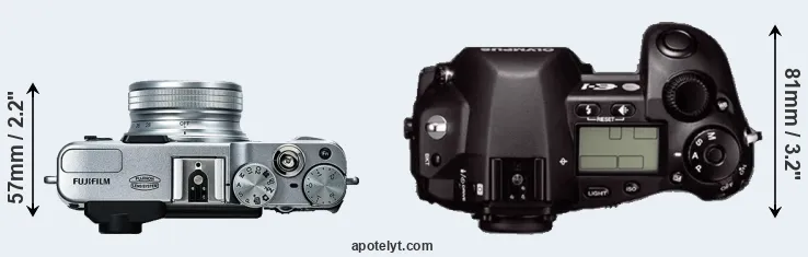 Compare X20 versus E-1 top