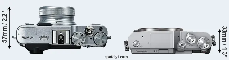 Compare X20 versus GX850 top