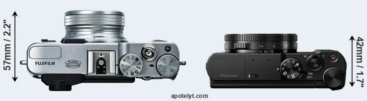 Compare X20 versus LX10 top