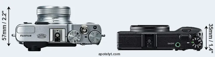 Compare X20 versus GR top