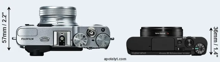 Compare X20 versus WX800 top