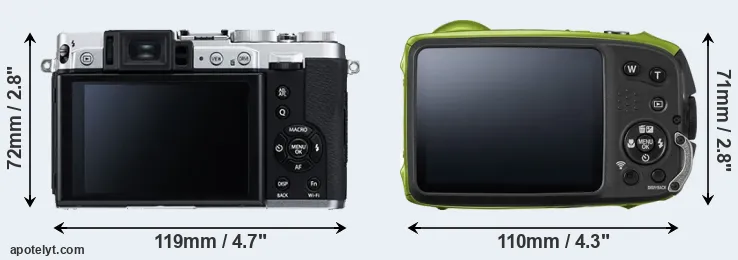Comparison X30 or XP120 rear