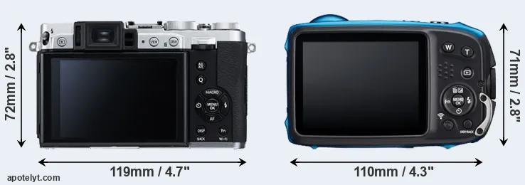 Comparison X30 or XP140 rear